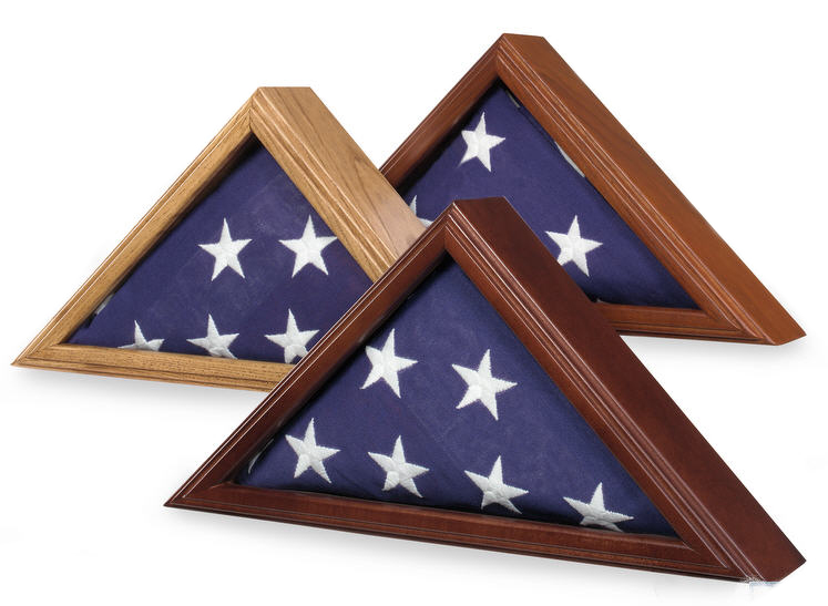 folded flag case