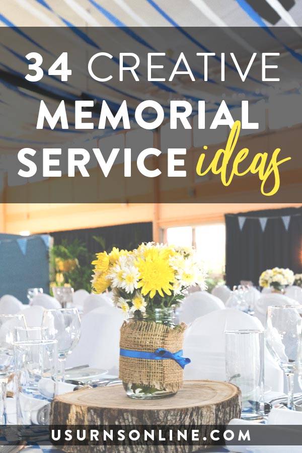 34 Creative Memorial Service Ideas Urns Online