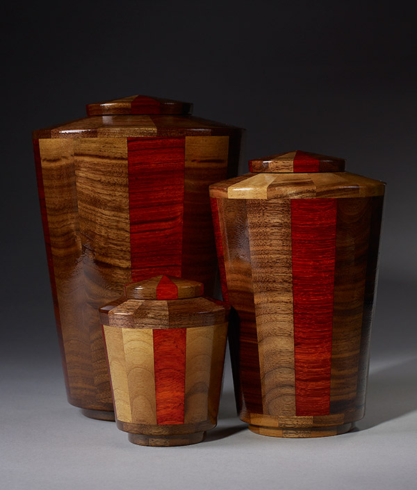 Artisan Crafted Hand Turned Wood Cremation Urns Â» Urns 