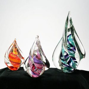 15 Memorial Ideas Made From Cremated Ashes US Urns Online   Glass Memorial Made From Ashes 300x300 