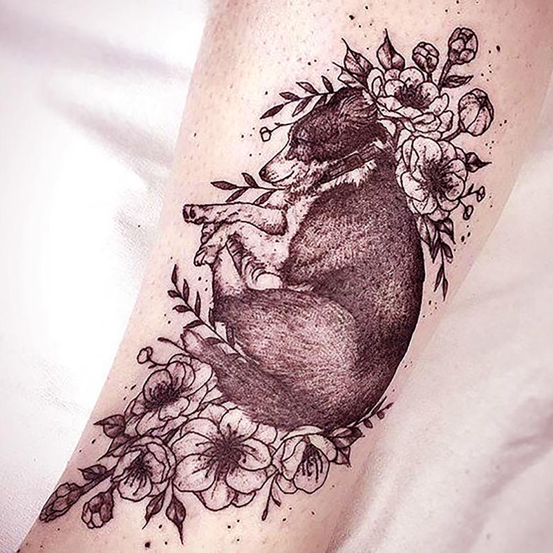 41 Dog Tattoos to Celebrate Your FourLegged Best Friend  SheKnows