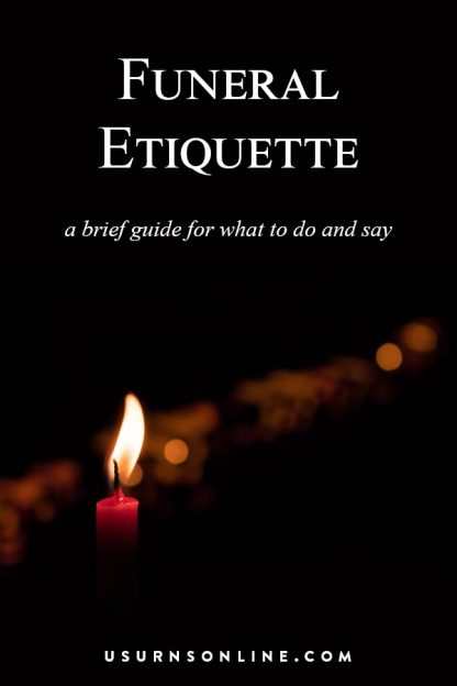 Funeral Etiquette: An Essential Guide For What To Say & Do » US Urns Online