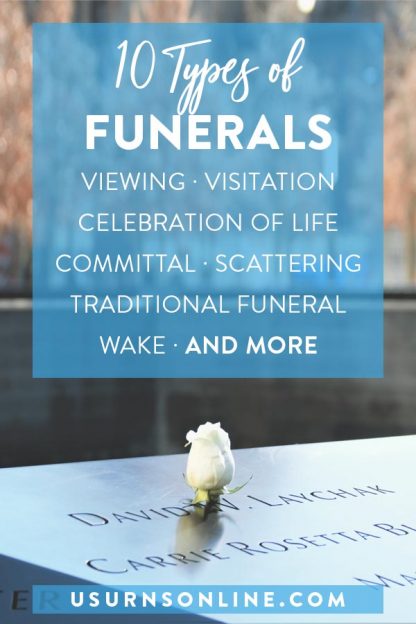 10 Types Of Funeral Services, Ceremonies, And Events » Urns 