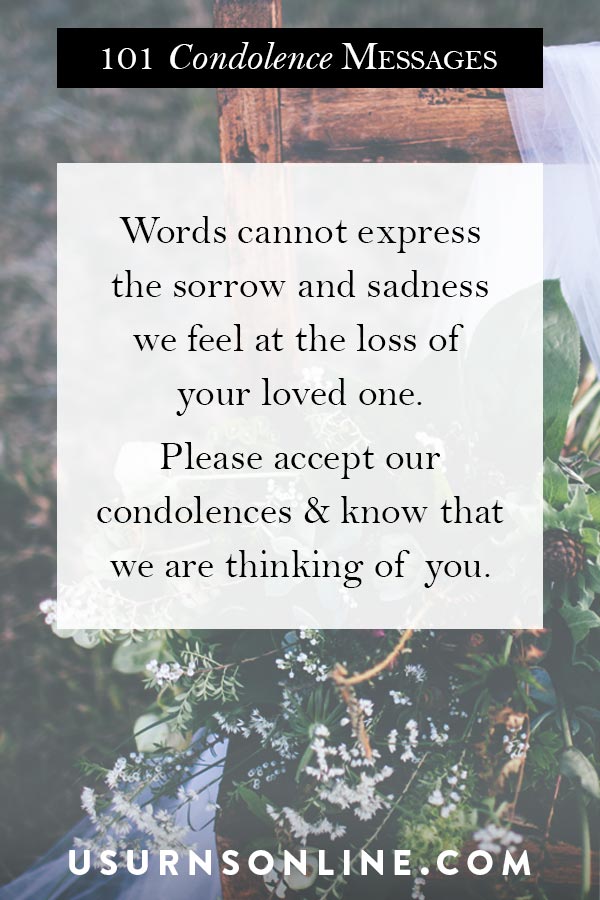 Top 91+ imagen how to express condolences