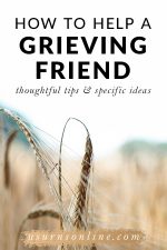 How To Help A Grieving Friend: 10 Practical Ways » Urns | Online