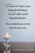 100+ Sympathy Quotes & Messages to Share » Urns | Online