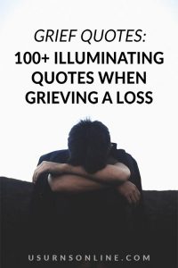 100 Grief Quotes from Great Minds to Stir Your Soul » US Urns Online