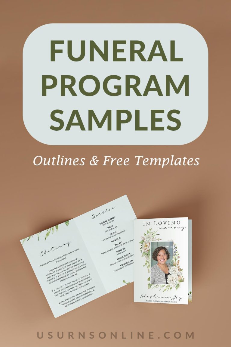 Best Funeral Program Samples