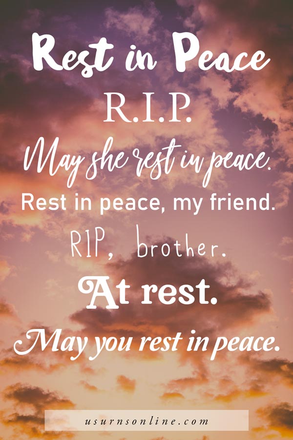 101 Rest in Peace Quotes to Honor a Loved One » Urns (2023)