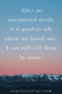 20 Simple Things To Say When Someone Dies Unexpectedly » Urns | Online