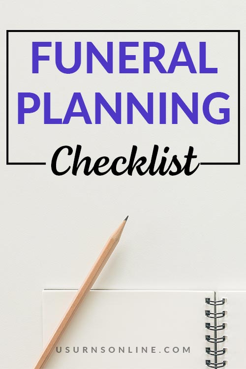 Funeral Planning Checklist (Free Printable) Urns Online