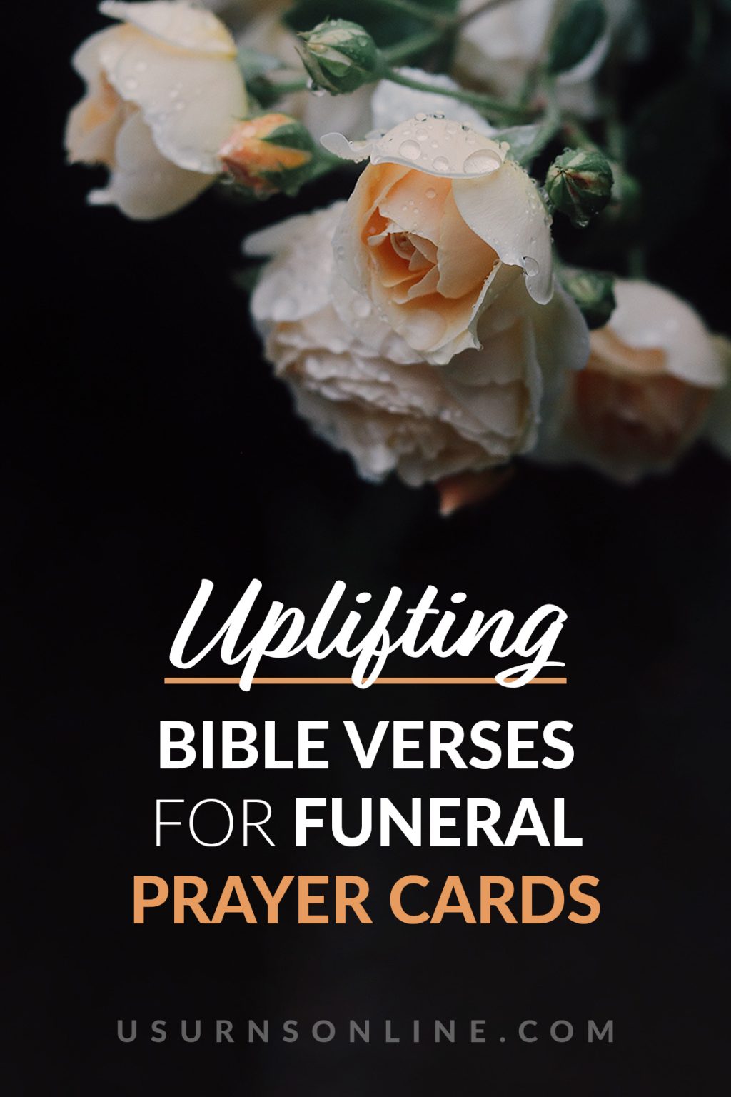 Uplifting Bible Verses For Funeral Prayer Cards Urns Online