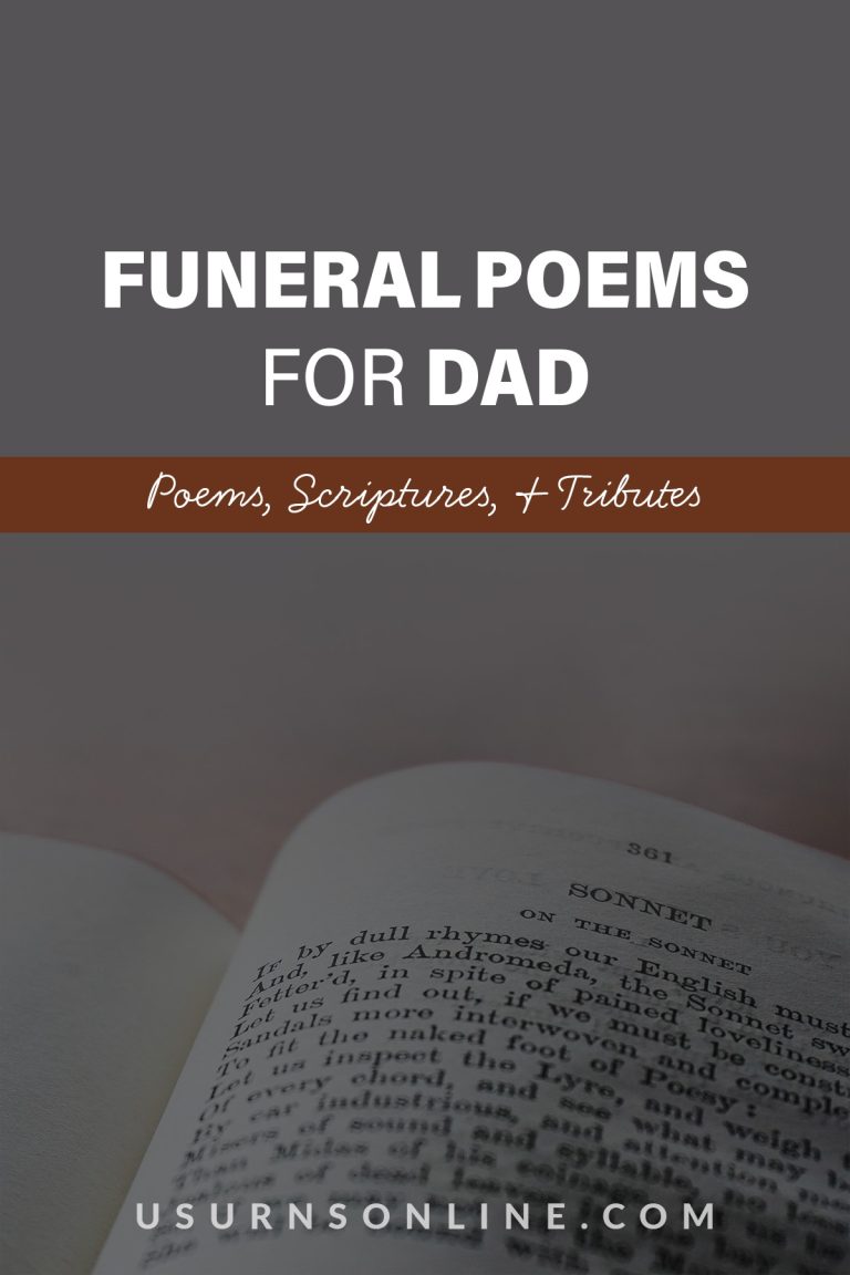 Best Funeral Poems For Dad: 50 Beautiful Tributes » Urns 