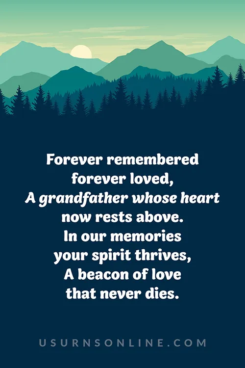 35 Best Funeral Poems for Your Grandfather (Papa, Grandad...) » Urns ...