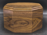 Wooden Octagon Cremation Urn