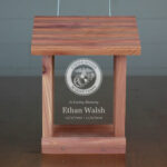 US Marine Corps Personalized Memorial Bird Feeder