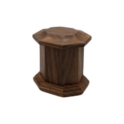 Vermont Urn Co Woodstock Keepsake Urn Walnut