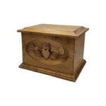 Groton Maple Claddagh Cremation Urn Huguenot Finish