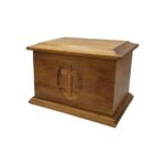 Groton Maple Cross Cremation Urn Huguenot Finish