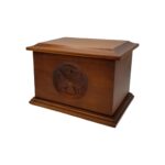 Groton Maple US Army Cremation Urn Walnut Finish