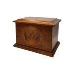 Groton Maple Hummingbird Cremation Urn Walnut Finish