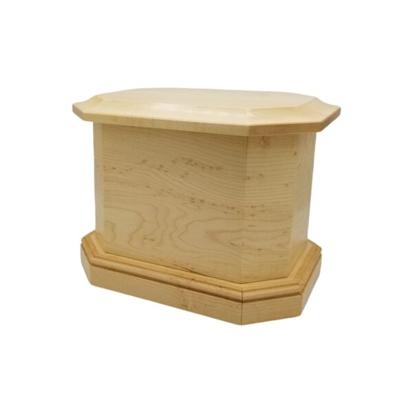 Vermont Urn C Londonderry Birdseye Maple Urn