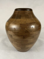 Hand Turned Walnut Wood Cremation Urn