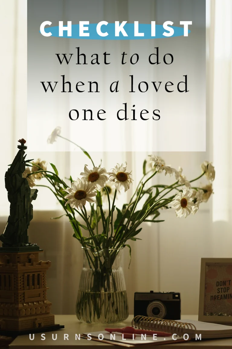 Checklist for things to do after death of a loved one